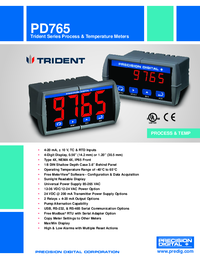 Thumbnail of document Data Sheet - PDS178 Watchdog Scanner Temperature & Process System